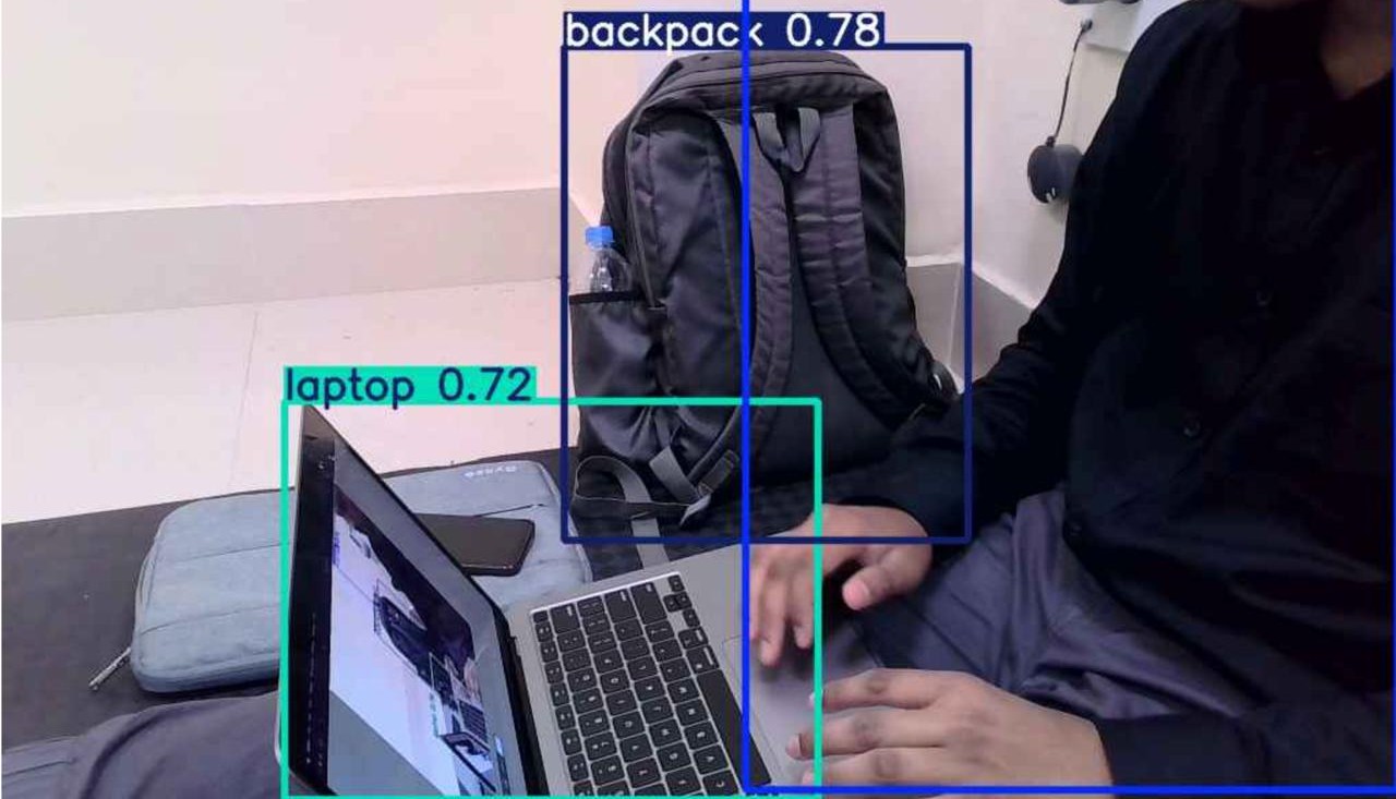 YOLO detection output